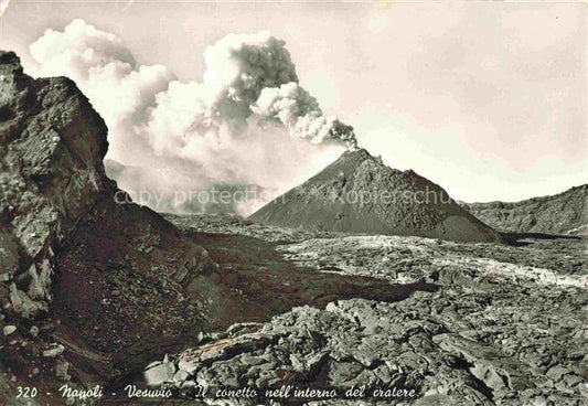 74012274 Vulkane Geysire Vulcans Geysers-- Napoli Nespel Der Vesuv Der kleine Ke