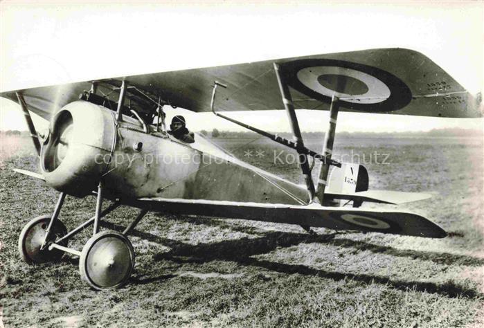 74012280 Flugzeuge Zivil Transfusine France Nieuport 17