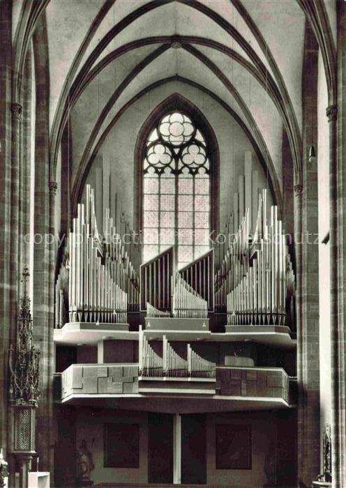 74012285 Orgel Kirchenorgel Organ Orgue iDom zu Frankfurt am Main Neue