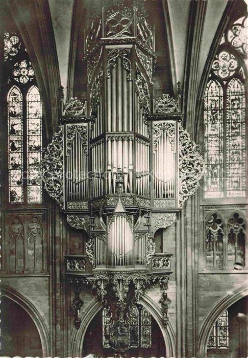 74012286 Orgel Kirchenorgel Organ Orgue C. Strasbourg La Cathedrale