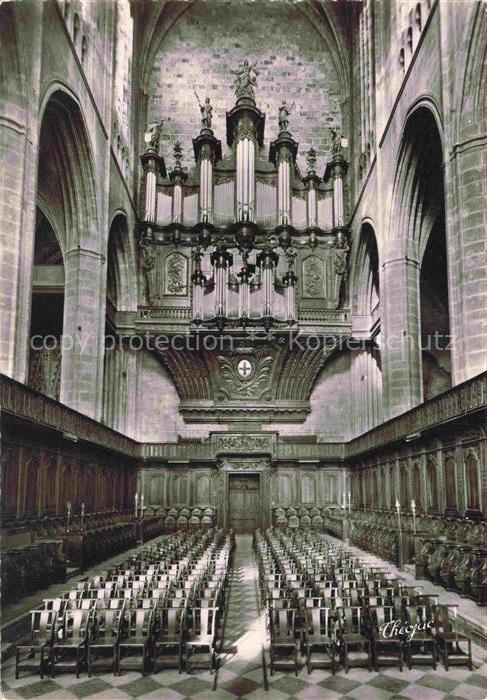 74012292 Orgel Kirchenorgel Organ Orgue Aude Narbonne Interieur a la Cathedrale