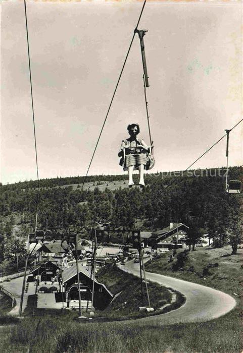 74017024 Sessellift Chairlift Telesiege Col de la Schlucht Le Telesiege