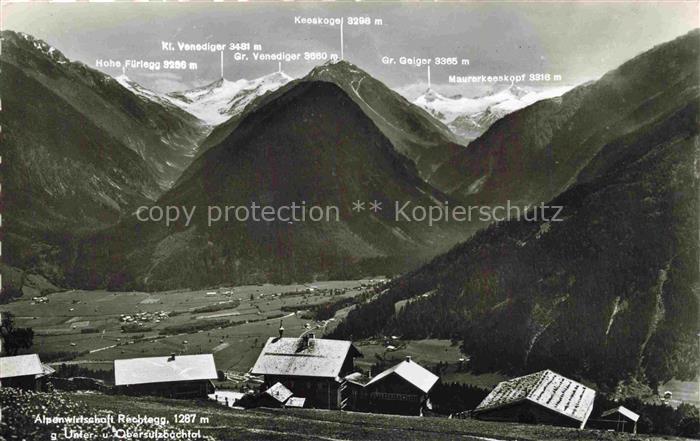 74009558 Obersulzbachtal Hohe Tauern Hohentauern Steiermark AT Alpenwirtschaft R