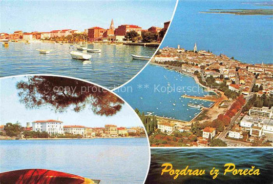 74009675 Porec Croatia Panorama Fliegeraufnahme