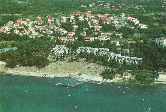 74009676 Porec Croatia Apartmani Luna Spadici Fliegeraufnahme