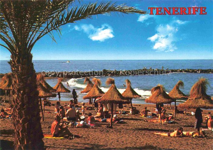 74009706 Playa de las Americas Arona Tenerife Islas Canarias ES Strandpartie