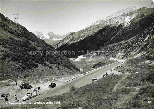 74010036 St Christoph Arlberg Tirol AT Arlbergpasshoehe Panorama