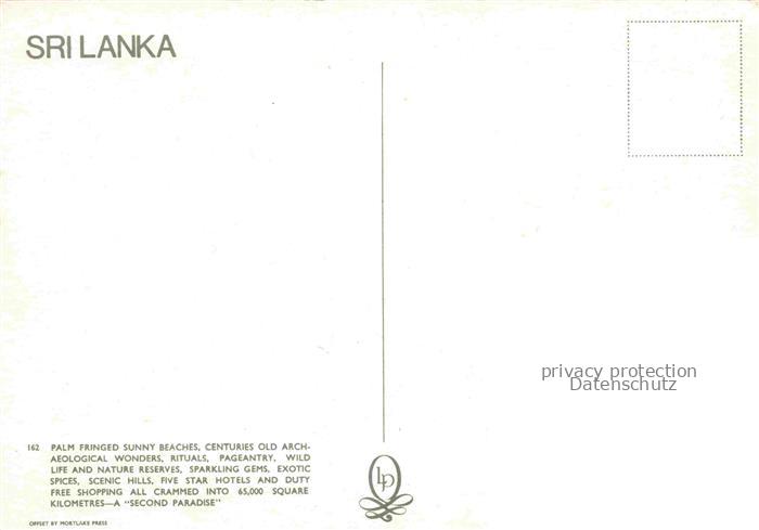 74010389 SRI LANKA Ceylon Folklore Fliegeraufnahme Fischerboote