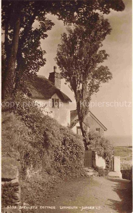 74011626 Lynmouth Devon Exeter UK Shelleys Cottage