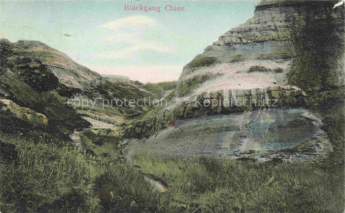 74011829 Blackgang Bournemouth UK Blackgang Chine Landschaft