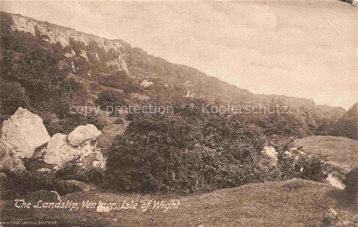 74011831 Ventnor Isle of Wight UK The Landslip