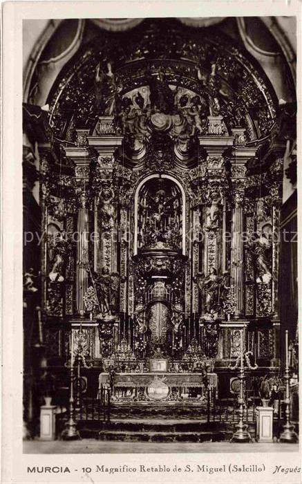 74011869 Murcia ES Magnifico Retablo de San Miguel Salcilla