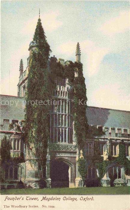 74011897 Oxford  Oxfordshire UK Founder's Tower Magdalen College