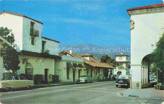 74012124 Santa Barbara  California USA Historic de la Guerra Street