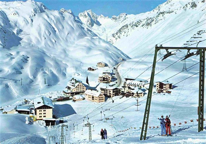 74012584 St Christoph Arlberg Tirol AT Wintersportplatz Alpen Schlepplift