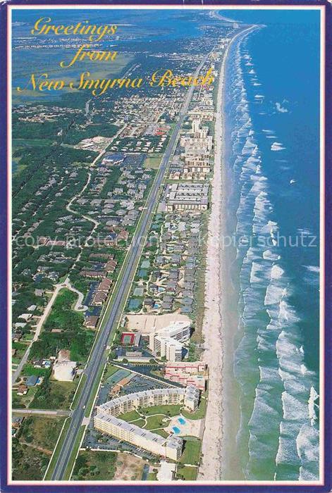 74012682 New Smyrna Beach Florida USA Kuestenpanorama Strand Atlantik