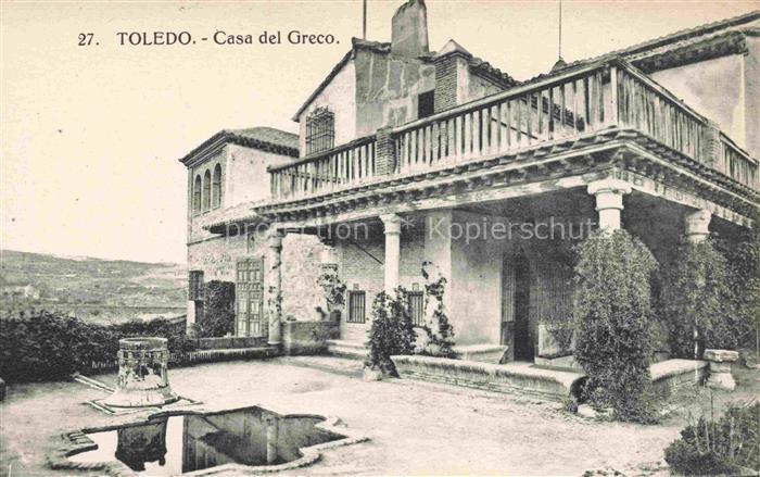 74010636 TOLEDO Castilla-La Mancha ES Casa del Greco