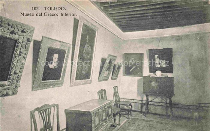 74010665 TOLEDO Castilla-La Mancha ES Museo del Greco Interior