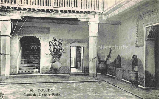 74010741 TOLEDO Castilla-La Mancha ES Museo del Greco Patio