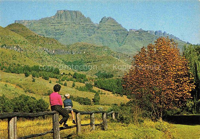 74012463 Natal Suedafrika Southafrica RSA Autum tints at the foot of the Draensb