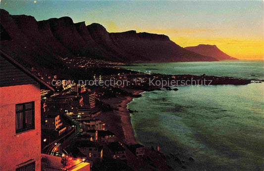 74012505 Clifton CAPE TOWN Southafrica Sunset Panorama