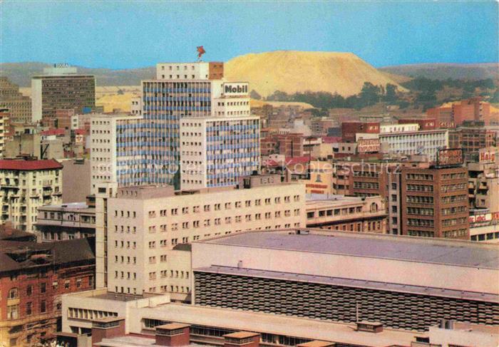 74013907 JOHANNESBURG  Gauteng Southafrica RSA City buildings showing a gold min