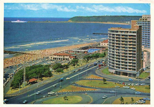 74013924 Durban  Southafrica RSA The magnificans setting of North Beach with a L