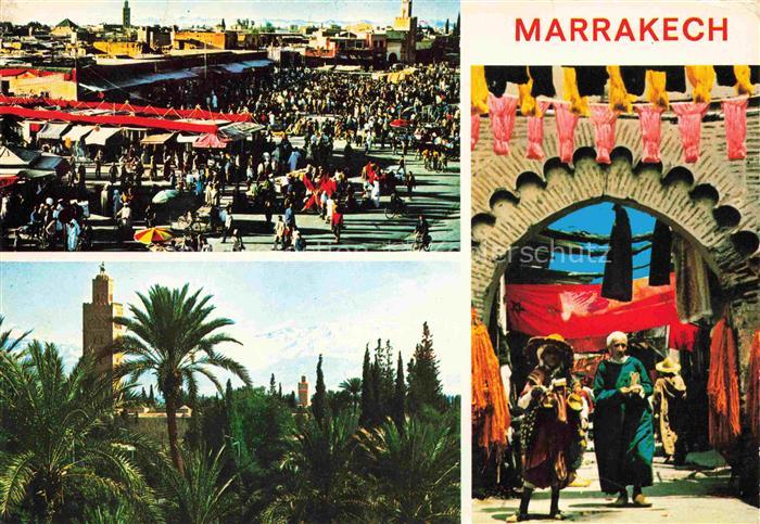 74013966 Marrakech Marrakesch Maroc Place Djemmaa el Fna La Palmeraie et le Haut