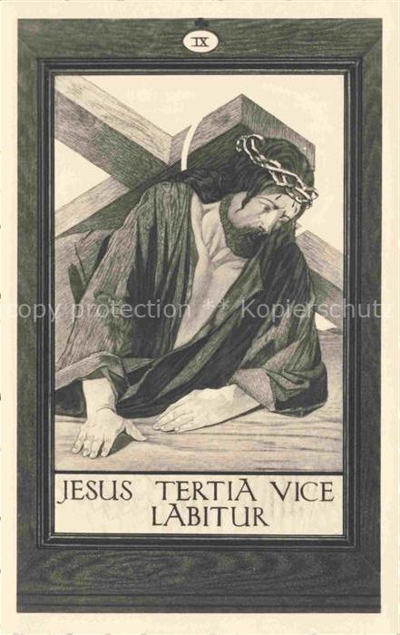 74020380 Jesus Christus Christentum Tertian vice Labitur