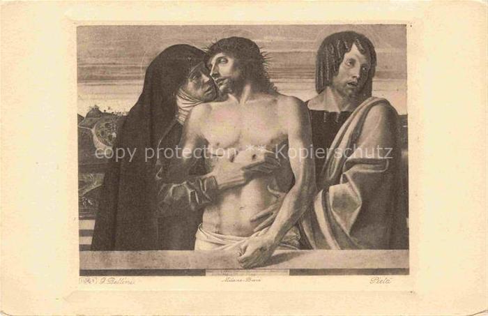 74020410 Jesus Christus Christentum G. Bellini Milano Pieta