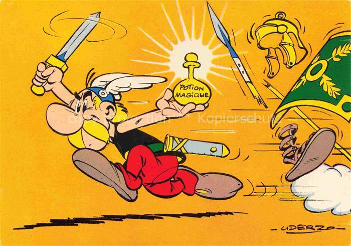 74023519 trickfilm zeichentrickfilm Kino Film Cinema Cine Asterix Porion Magique