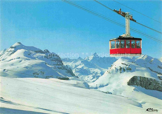 74023565 Seilbahn Cable-Car Telepherique Flaine