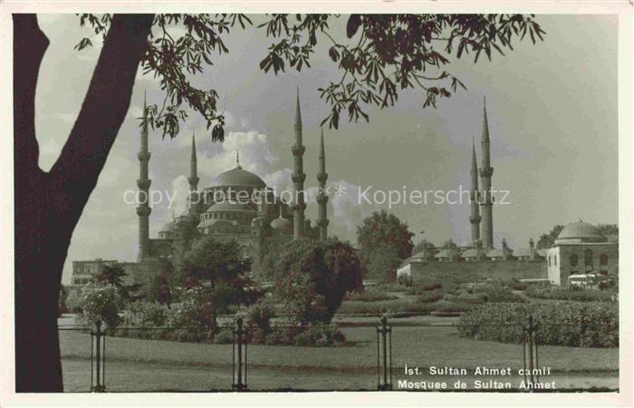 74013373 ISTANBUL Constantinopel TK Sultan Ahmet camli Mosquee de Sultan Ahmet M