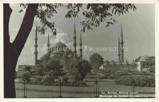 74013373 ISTANBUL Constantinopel TK Sultan Ahmet camli Mosquee de Sultan Ahmet M