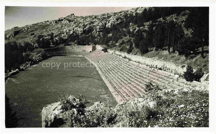 74013374 Delphi Delfi Greece Stadium Antike Staette