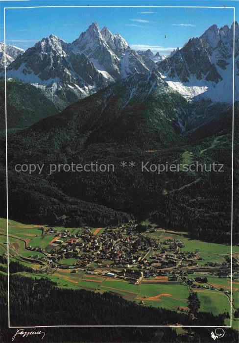 74013474 Innichen Suedtirol Panorama mit Dreischusterspitze Sextener Dolomiten C