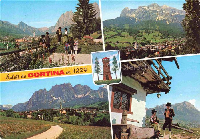 74013523 Cortina d Ampezzo Veneto IT Panorama Berghaus Trachten