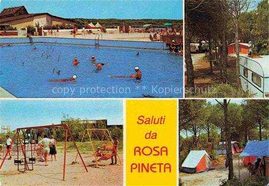 74013540 Rosa Pineta Rosapineta Rosolina Mare Rovigo IT Freibad Campingplatz Kin