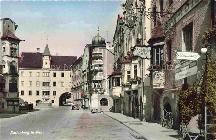 74014126 Rattenberg  Tirol AT Ortszentrum Altstadt Torbogen