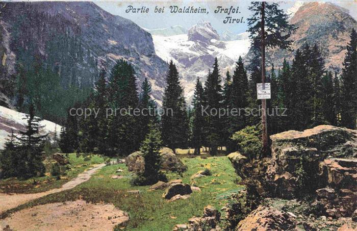 74014131 Waldheim Trafoi Stilfs Suedtirol IT Landschaft Alpen