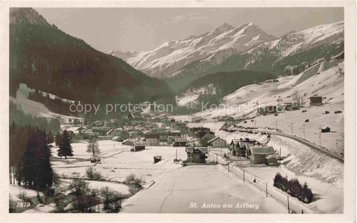 74014153 St Anton Arlberg Tirol AT Winterpanorama Alpen