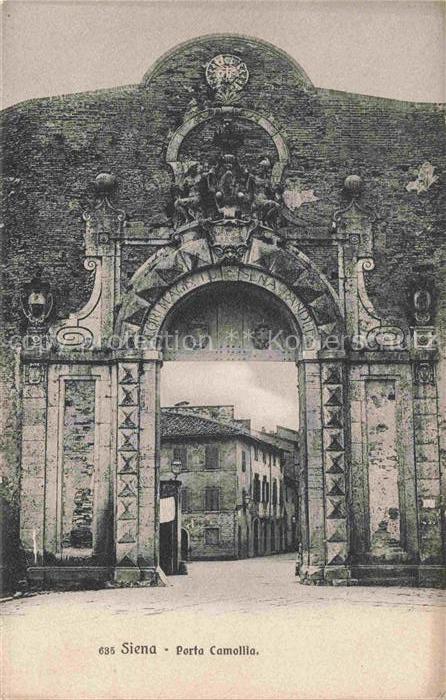 74014545 SIENA Toscana IT Porta Camollia