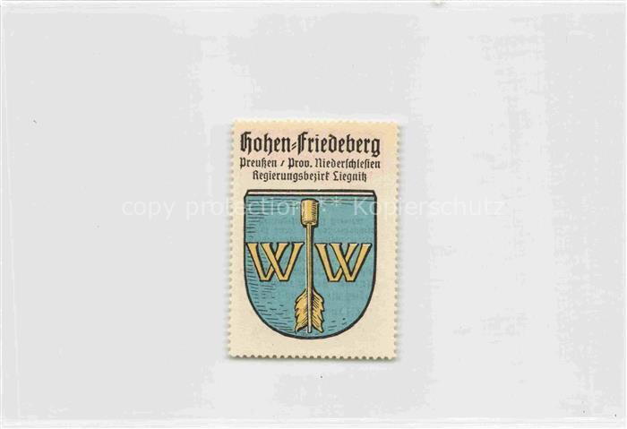 74015761 Hohen-Friedeberg Hohenfriedeberg Dobromierz PL Preussen Provinz Nieders