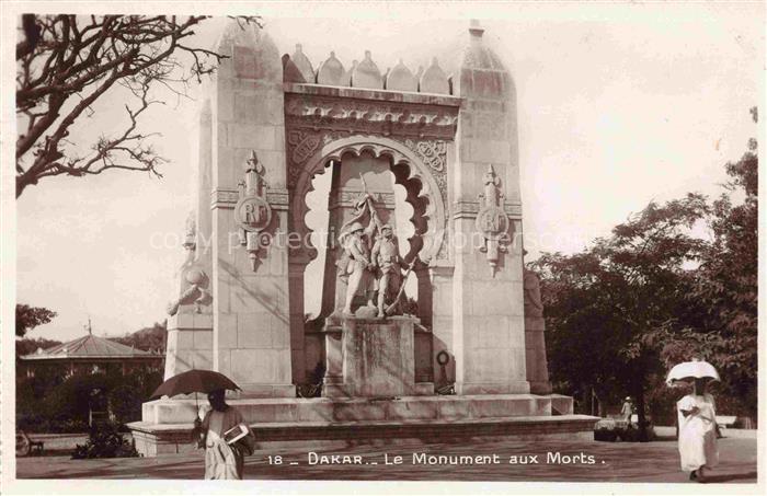 74014941 DAKAR Senegal Le Monument aux Morts Kriegerdenkmal