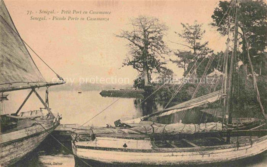 74014963 Casamance Senegal Petit port