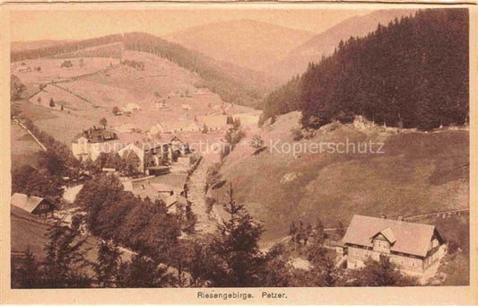 74015007 Petzer Riesengebirge CZ Panorama