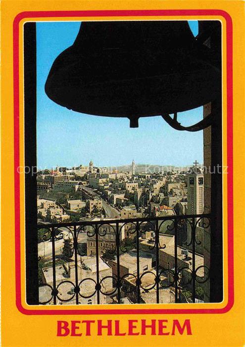 74015115 Bethlehem  Yerushalayim Israel La cloche de Noel Weihnachtsglocke