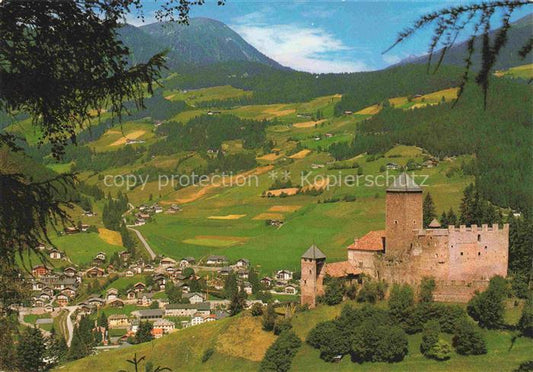 74015124 Sarnthein 966m Sarentino Bozen IT Panorama Schloss Reineck