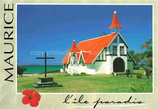 74015130 Mauritius Ile paradis Eglise