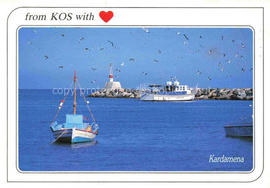 74015834 Kardamena Kos Cos Greece Hafen Leuchtturm